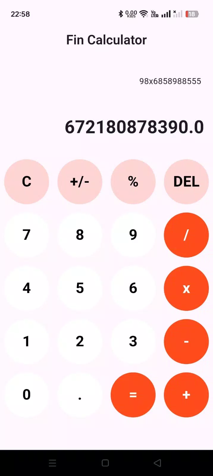 Fin Calculator 스크린샷 1