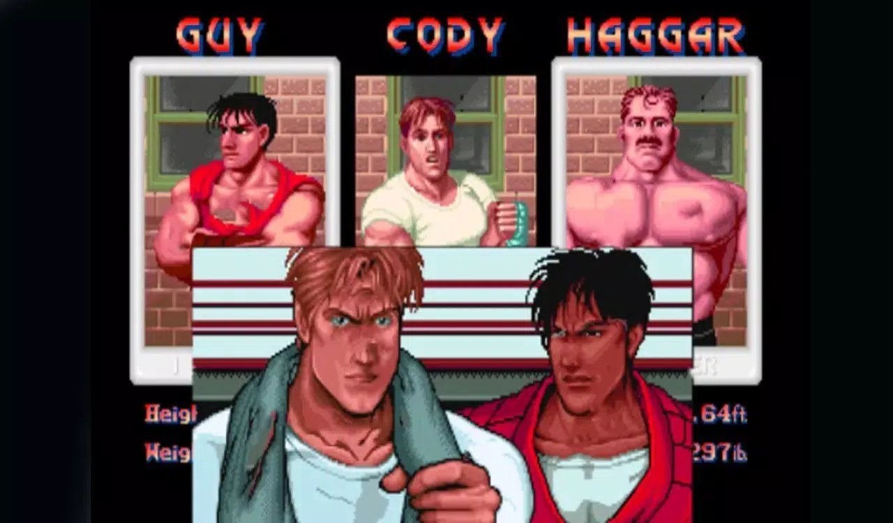 Final fight arcade game 1989 Capture d'écran 1