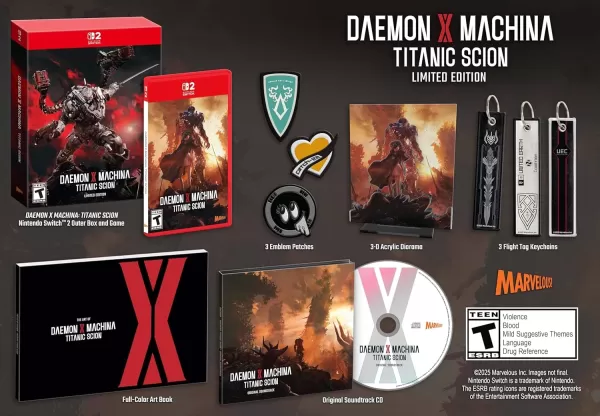 Daemon X Machina: Titanic Scion Limited Edition package