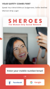 Best free and safe social app for women - SHEROES ဖန်သားပြင်ဓာတ်ပုံ 2