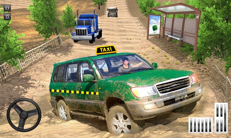 Offroad Mountain Car Simulator: Taxi Driving 2021 Screenshot 0