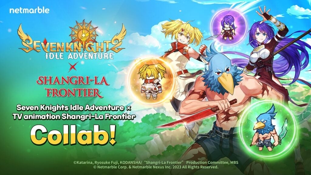 Seven Knights Idle Adventure x Shangri-La Frontier Crossover တွင် ဒဏ္ဍာရီများကို ဆင့်ခေါ်ပါ။