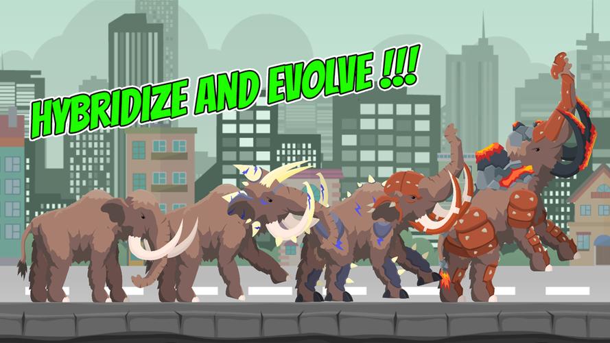 Hybrid Mammoth: City Rampage Скриншот 2