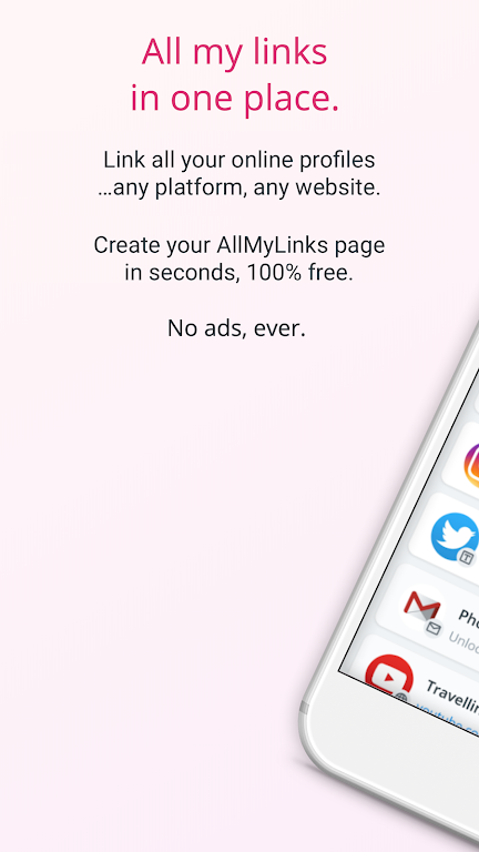 AllMyLinks ဖန်သားပြင်ဓာတ်ပုံ 0
