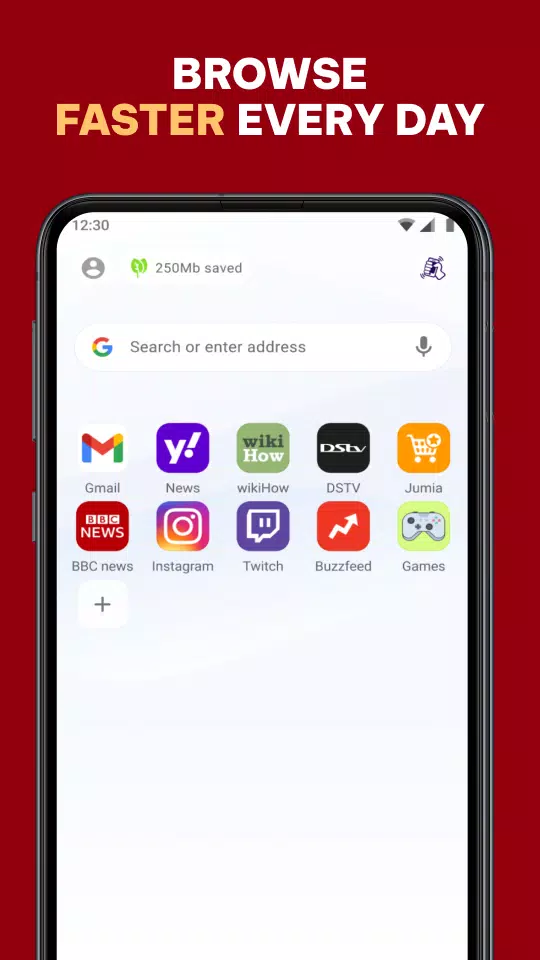 Opera Mini - 极速浏览器应用截图第0张