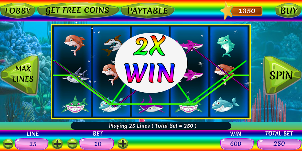 Shark Slots 스크린샷 1