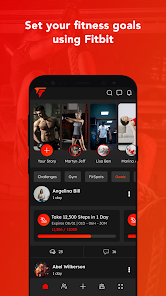 FitTogether-Social Fitness App Tangkapan skrin 2