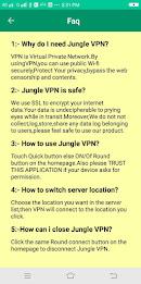 Jungle VPN Schermafbeelding 3