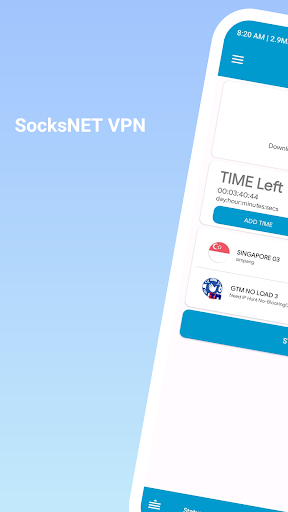 Schermata SocksNET VPN 0