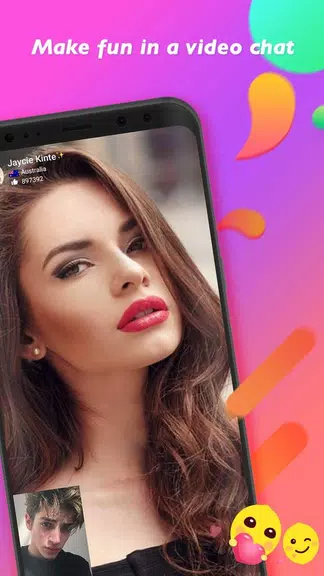 Veego Live - Random video chat & Meet friends Schermafbeelding 1