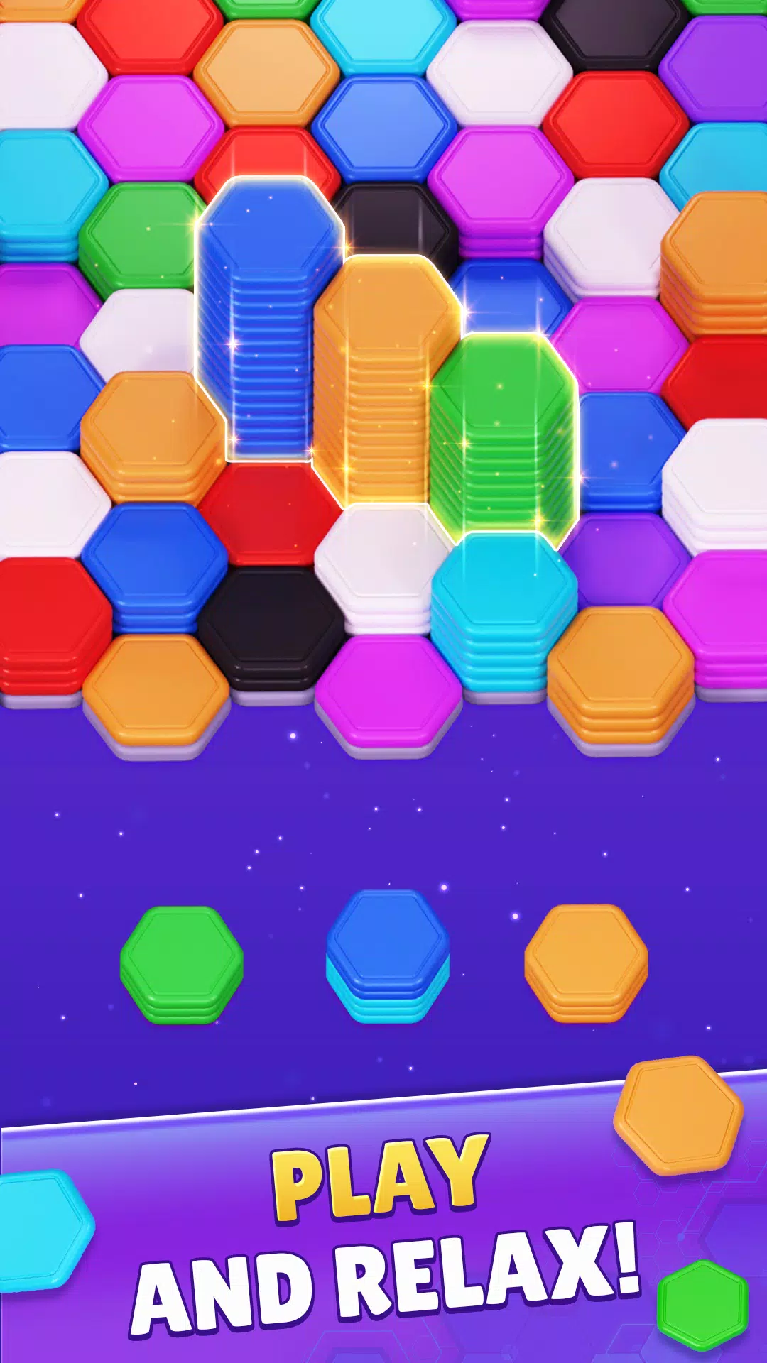 Color Hexa Sort Puzzle Game Screenshot 0