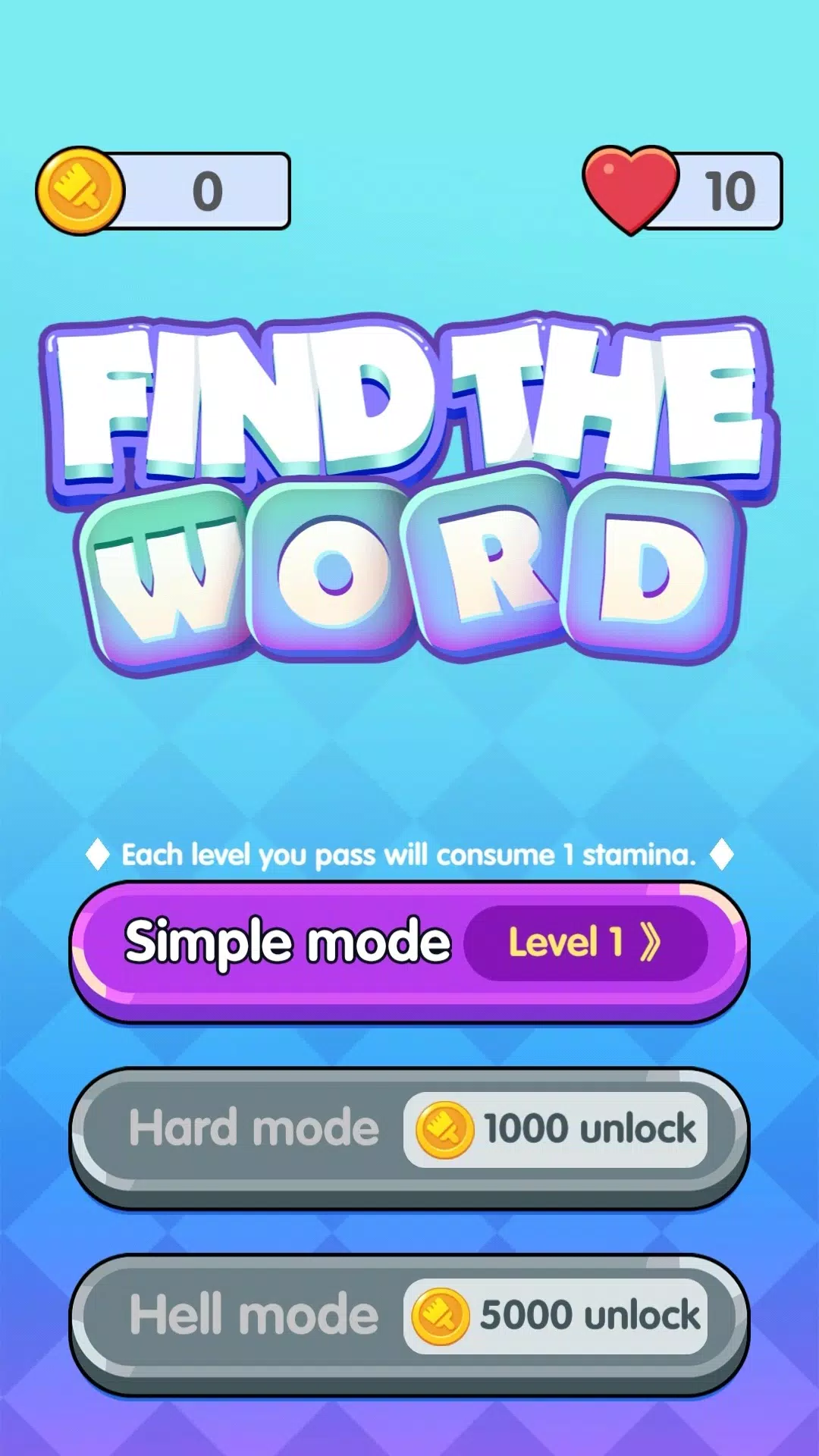 Find the Word ဖန်သားပြင်ဓာတ်ပုံ 0