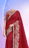 Women Saree Photo Captura de pantalla 0