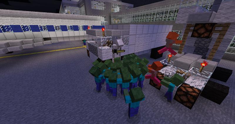 Minecraft: Zombie and Mutant Capture d'écran 3