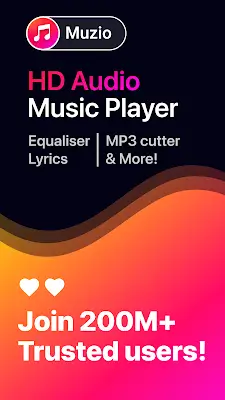 Muzio Player - Music Player - MP3 Player স্ক্রিনশট 0