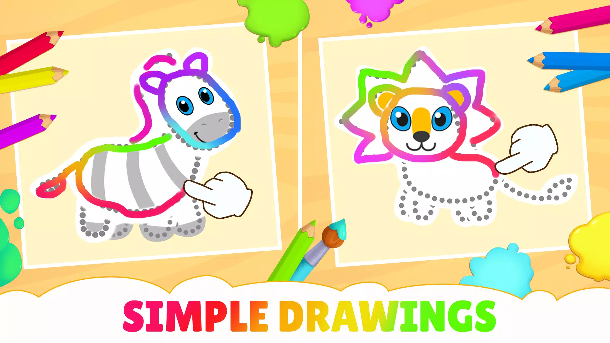 Learn colors Learning for kids स्क्रीनशॉट 3