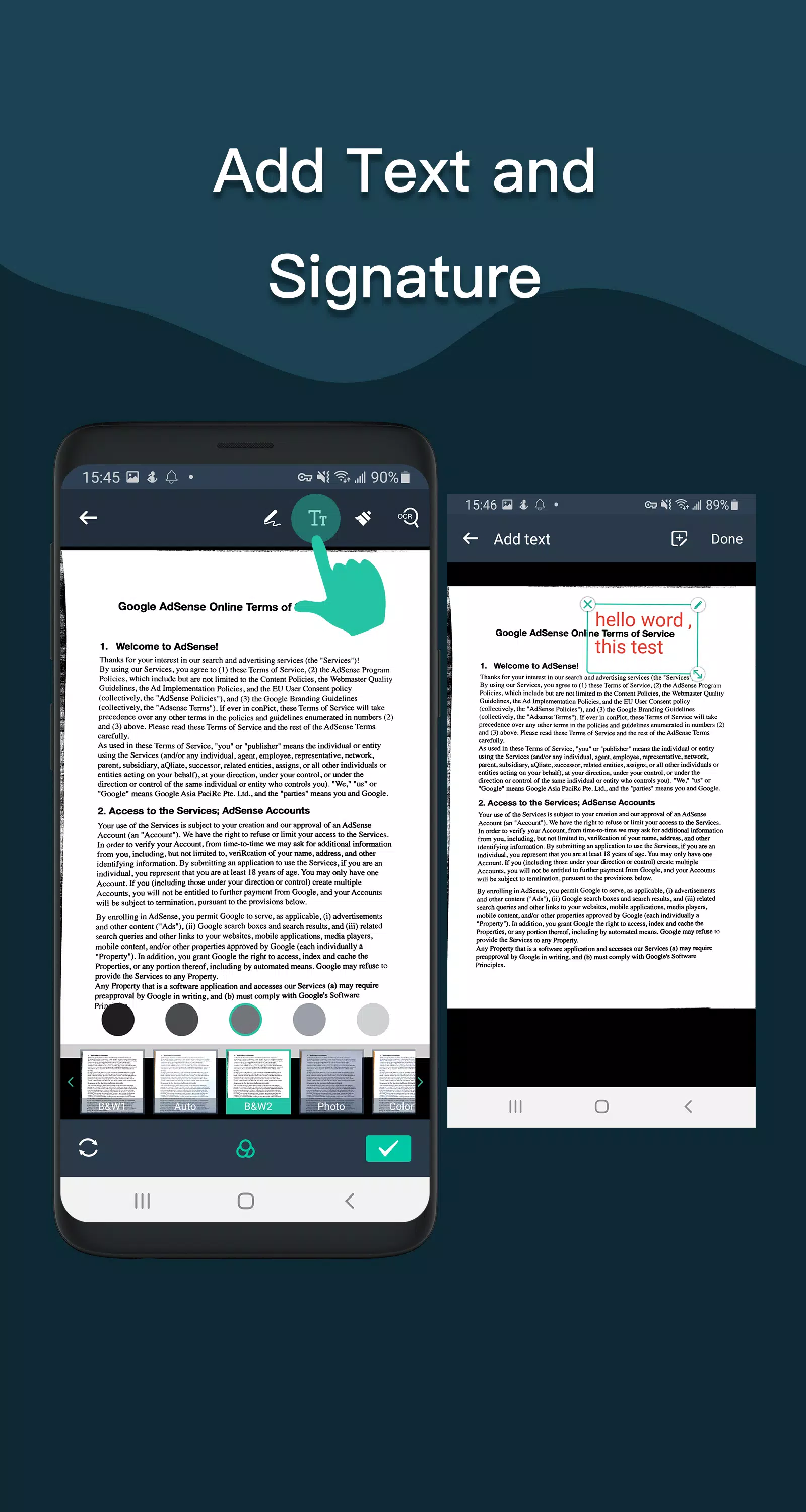 Simple Scan - PDF Scanner App ဖန်သားပြင်ဓာတ်ပုံ 2