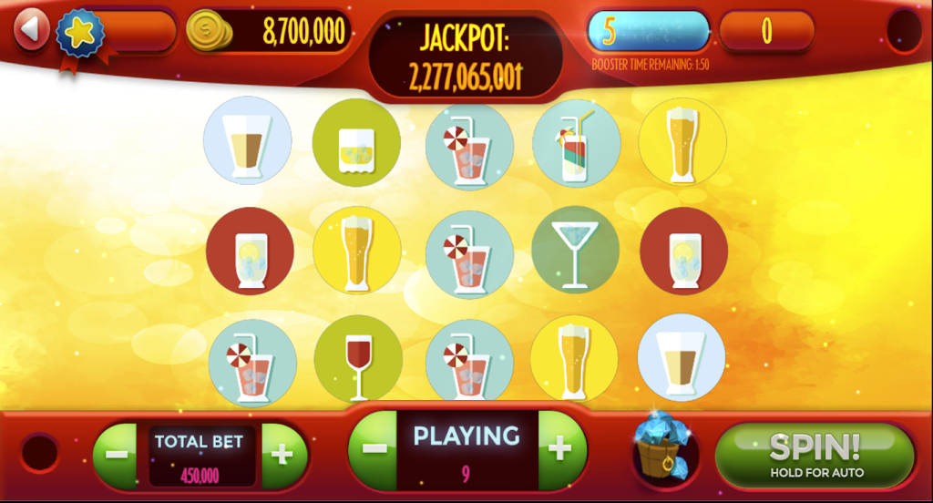 Alcohol-Slot Machine Capture d'écran 2