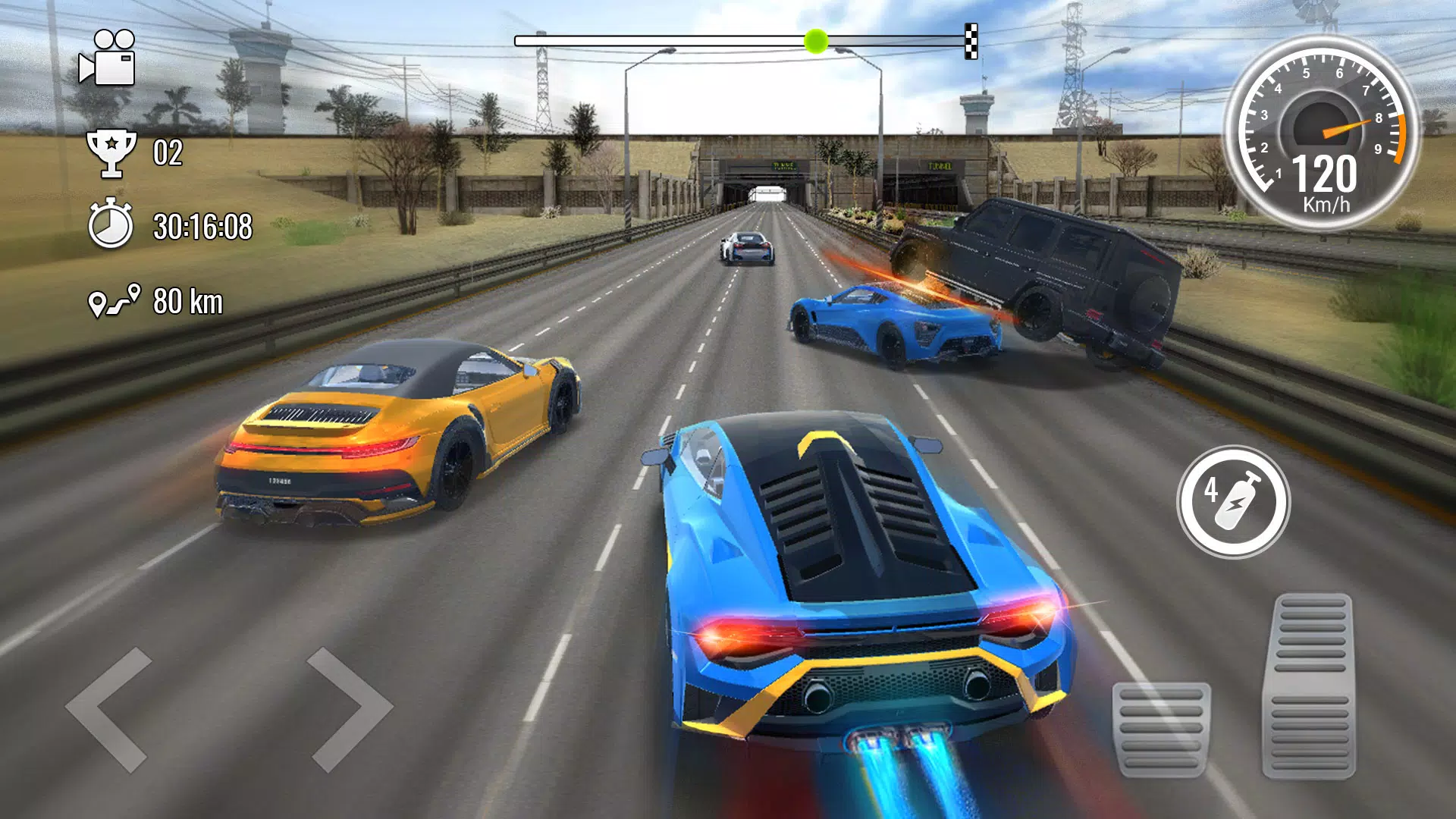 Traffic Car Driving Game Ảnh chụp màn hình 1