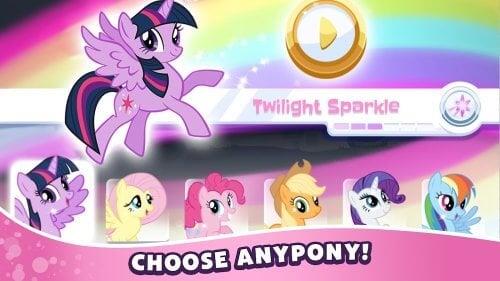 My Little Pony Rainbow Runners Schermafbeelding 0