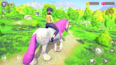 My Fairy Heavenly Horse Game स्क्रीनशॉट 1