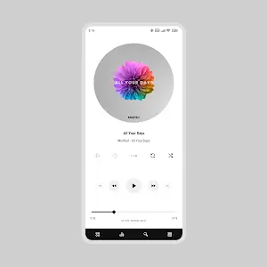 Aurora - Poweramp Skin应用截图第1张