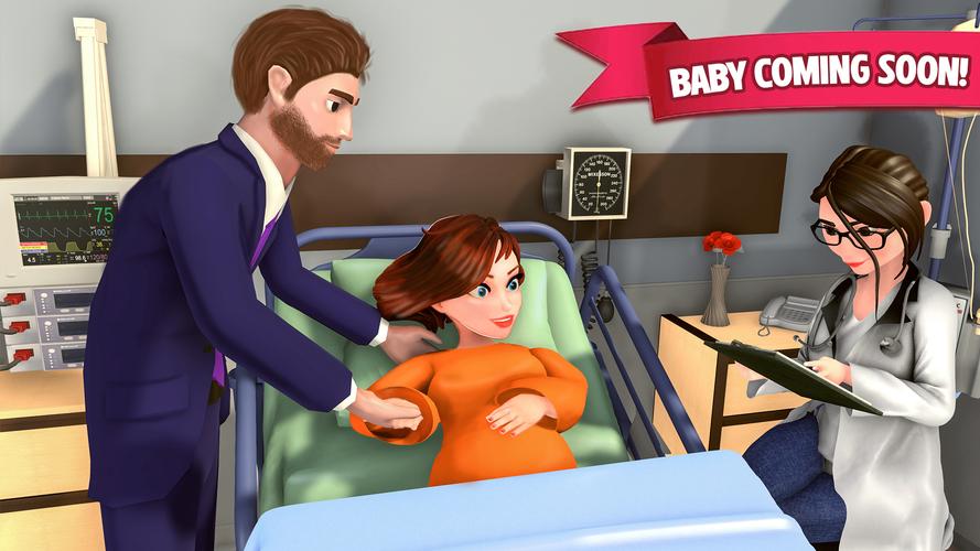 Pregnant Mom Simulator 3d Screenshot 2