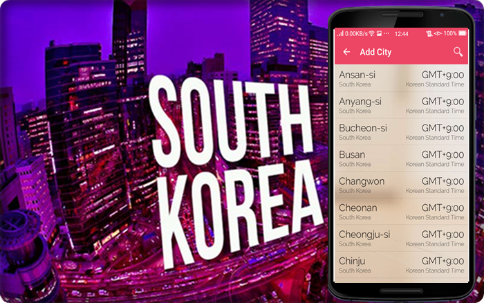 Schermata South Korea time 1