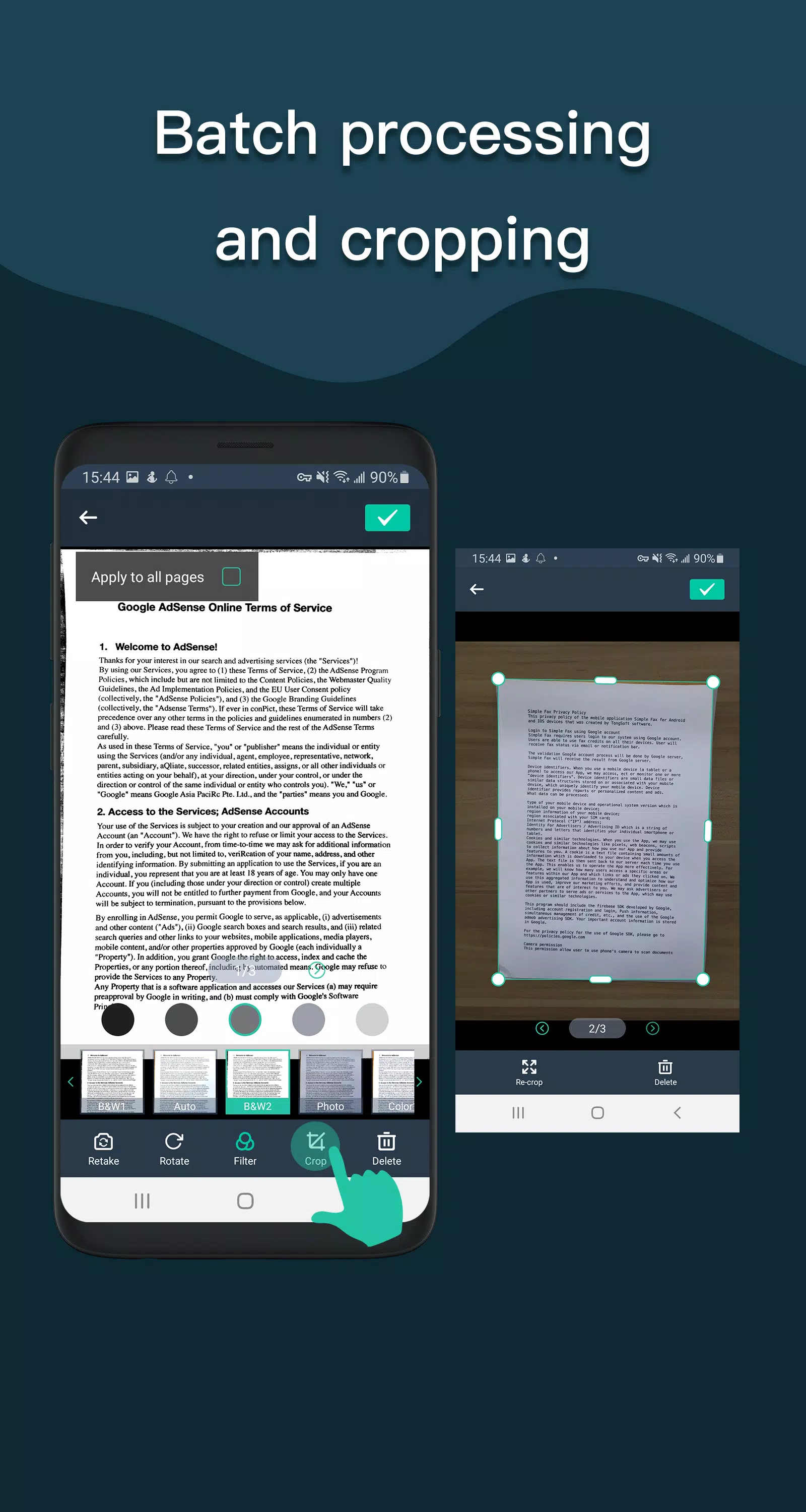 Simple Scan - PDF Scanner App ภาพหน้าจอ 1