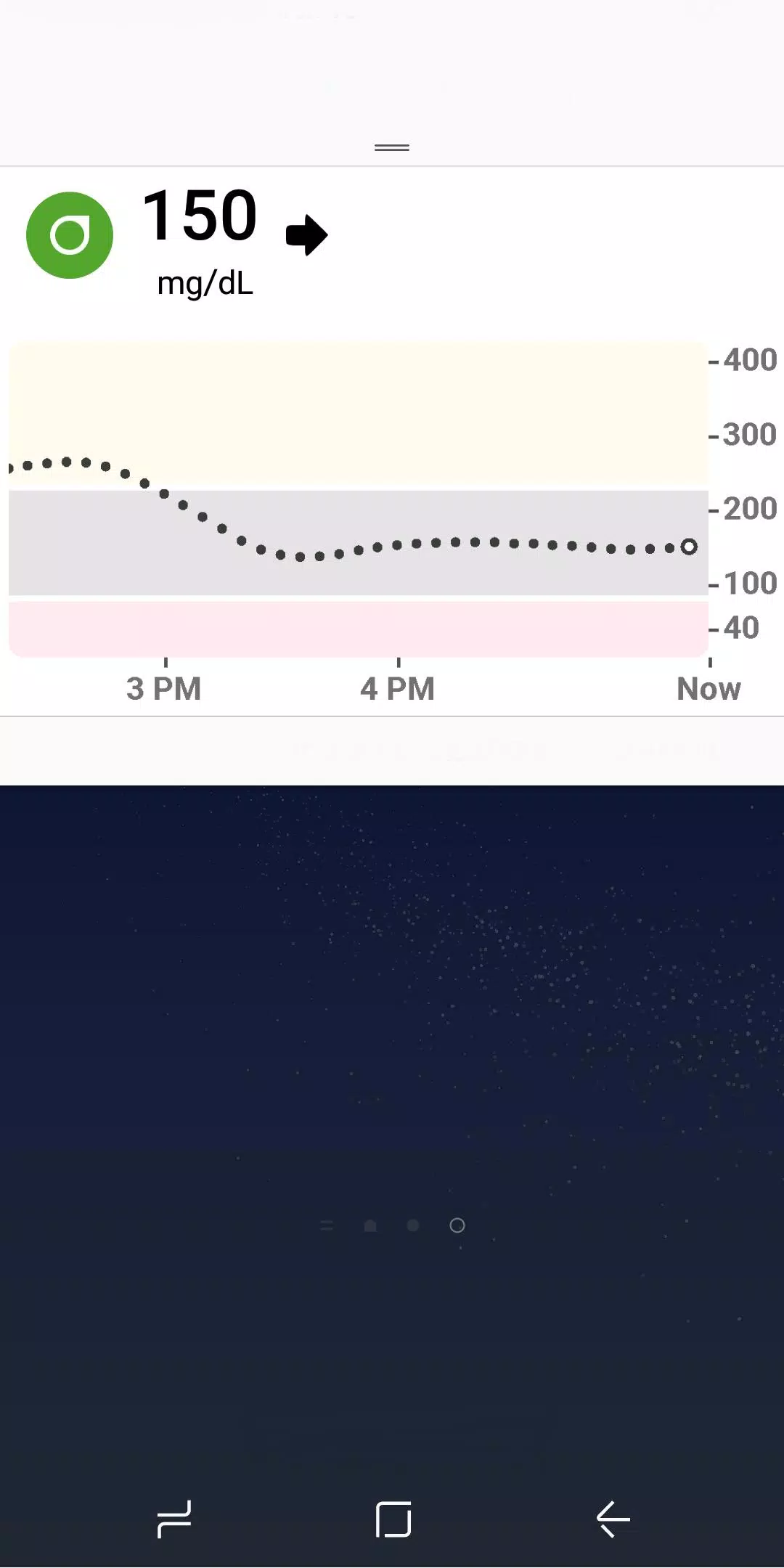 Dexcom G6 Captura de tela 1