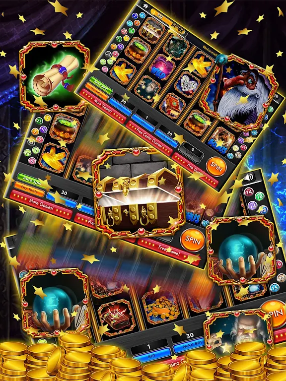 Schermata Cash Wizard Slots: Free 1