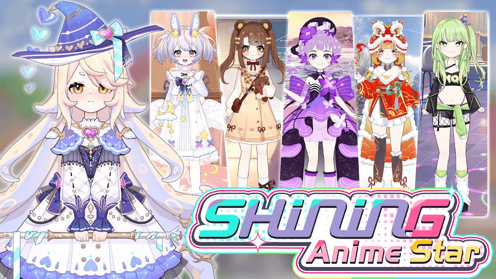 Dress Up! Shining Anime Star スクリーンショット 0