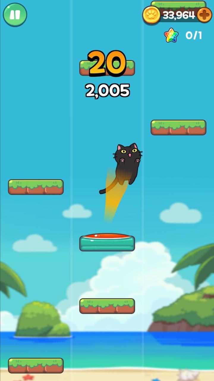 Cat&Friends: Jumping Away Screenshot 0