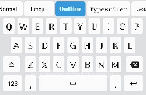 Fonts Font Keyboard for Emoji Symbols & Kaomoji ဖန်သားပြင်ဓာတ်ပုံ 0