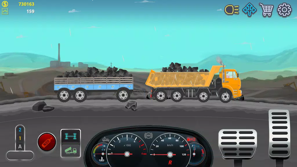 Trucker Real Wheels: Simulator Ekran Görüntüsü 2