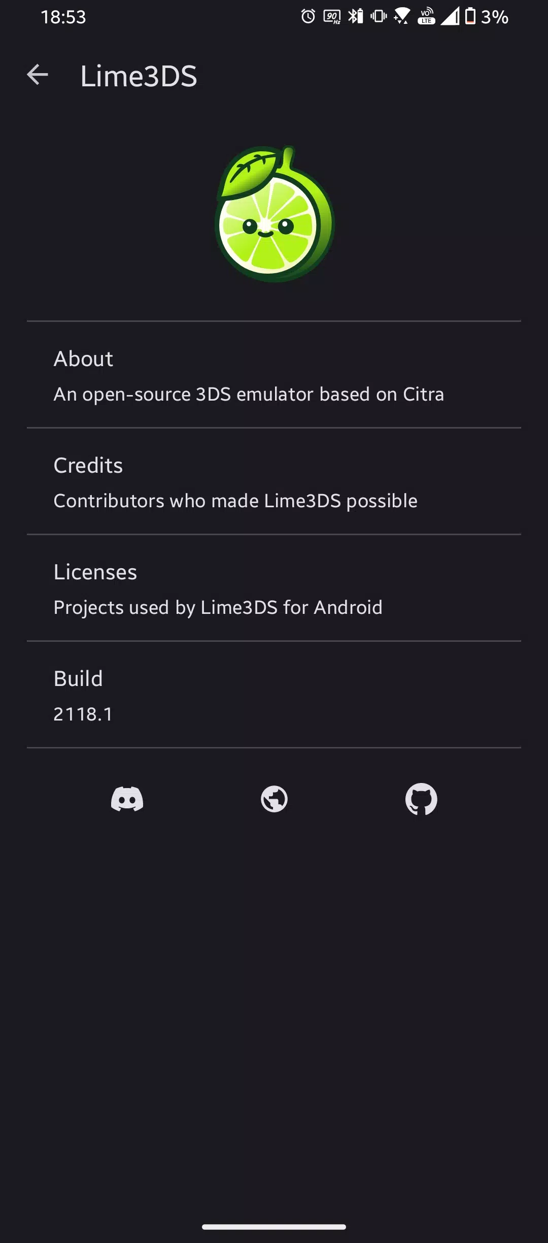 Lime3DS Capture d'écran 2