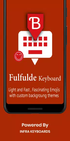 Schermata Fulfulde  Keyboard by Infra 0