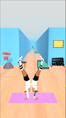 Flex Run 3D: Flexy Yoga 스크린샷 1