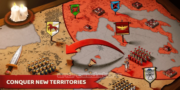 Grow Empire: Rome Captura de tela 1