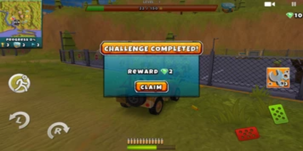 Zombie Offroad Safari スクリーンショット 1