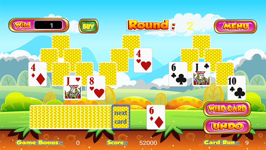 Tri Towers Tri Peaks Solitaire স্ক্রিনশট 2