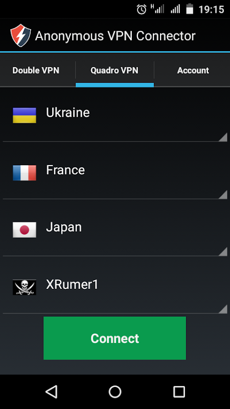 Anonymous VPN Connector スクリーンショット 3
