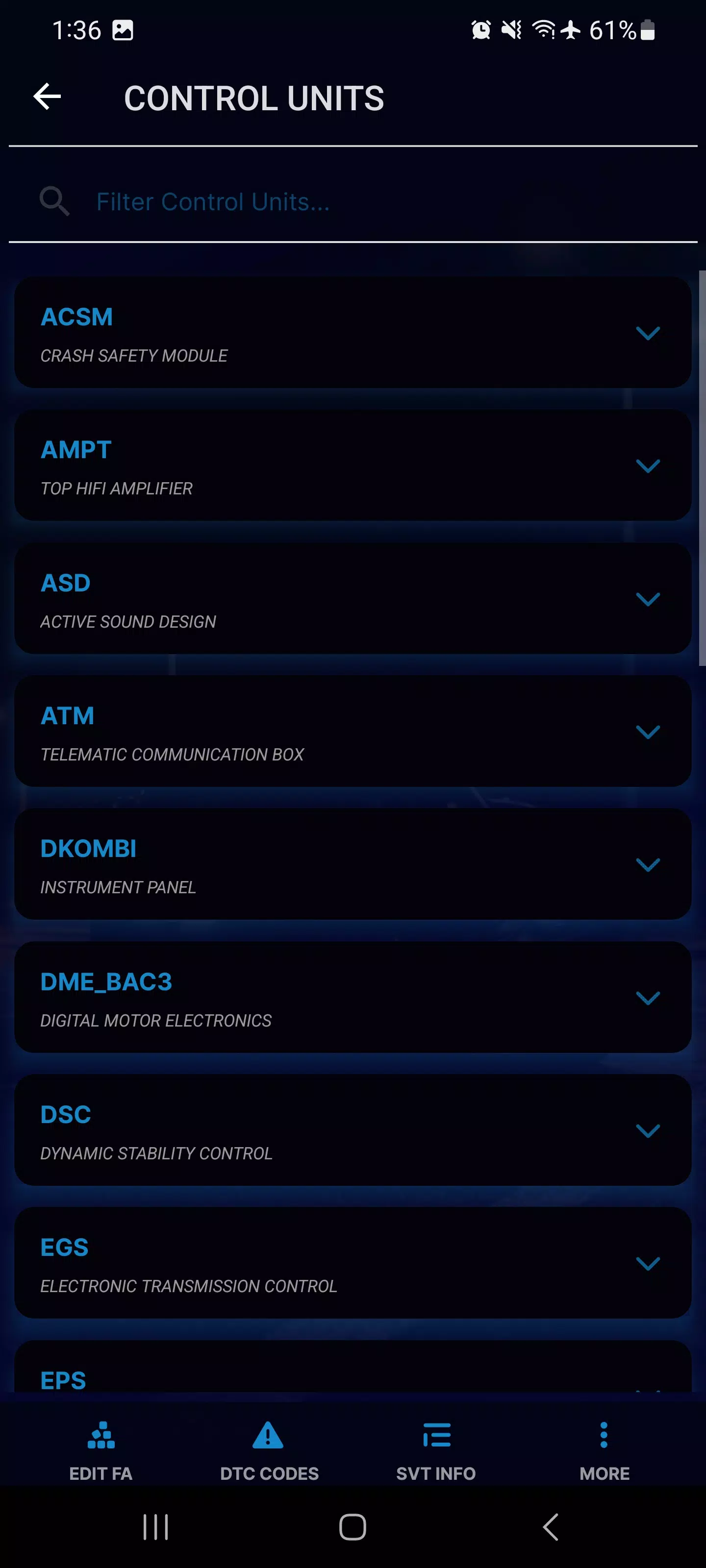 BimmerUtility Capture d'écran 2