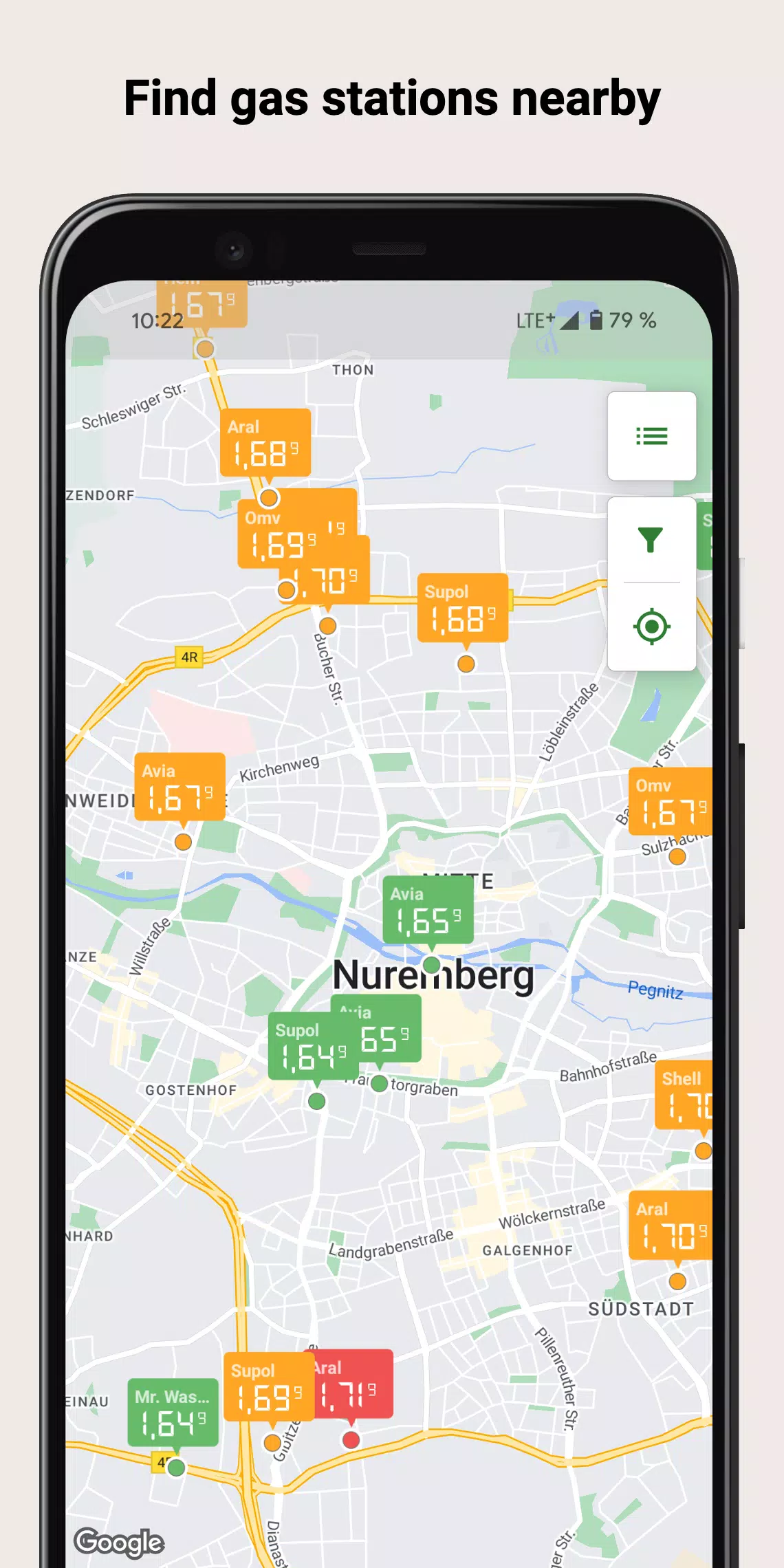 Gas Prices (Germany) ဖန်သားပြင်ဓာတ်ပုံ 1