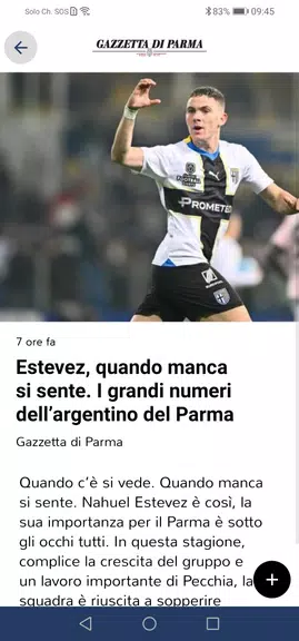 Gazzetta di Parma Captura de pantalla 2