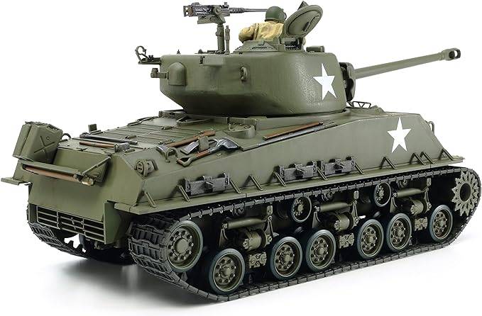 Tamiya Tamiya 35346 1/35 미국 중간 탱크 M4A3E8 셔먼 플라스틱 모델 키트