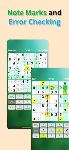 Sudoku offline ဖန်သားပြင်ဓာတ်ပုံ 3