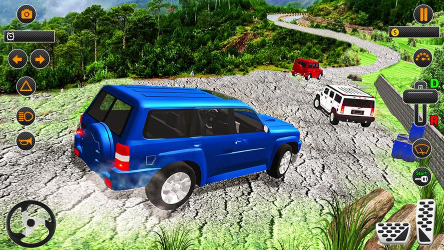 Prado car driving 3D car games スクリーンショット 3