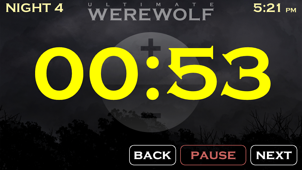 Ultimate Werewolf Timer Capture d'écran 2