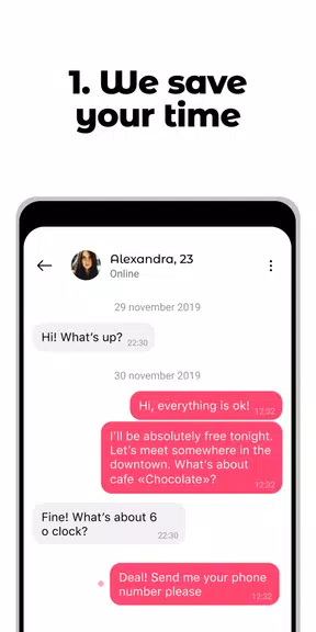 Denim - premium dating app ภาพหน้าจอ 1